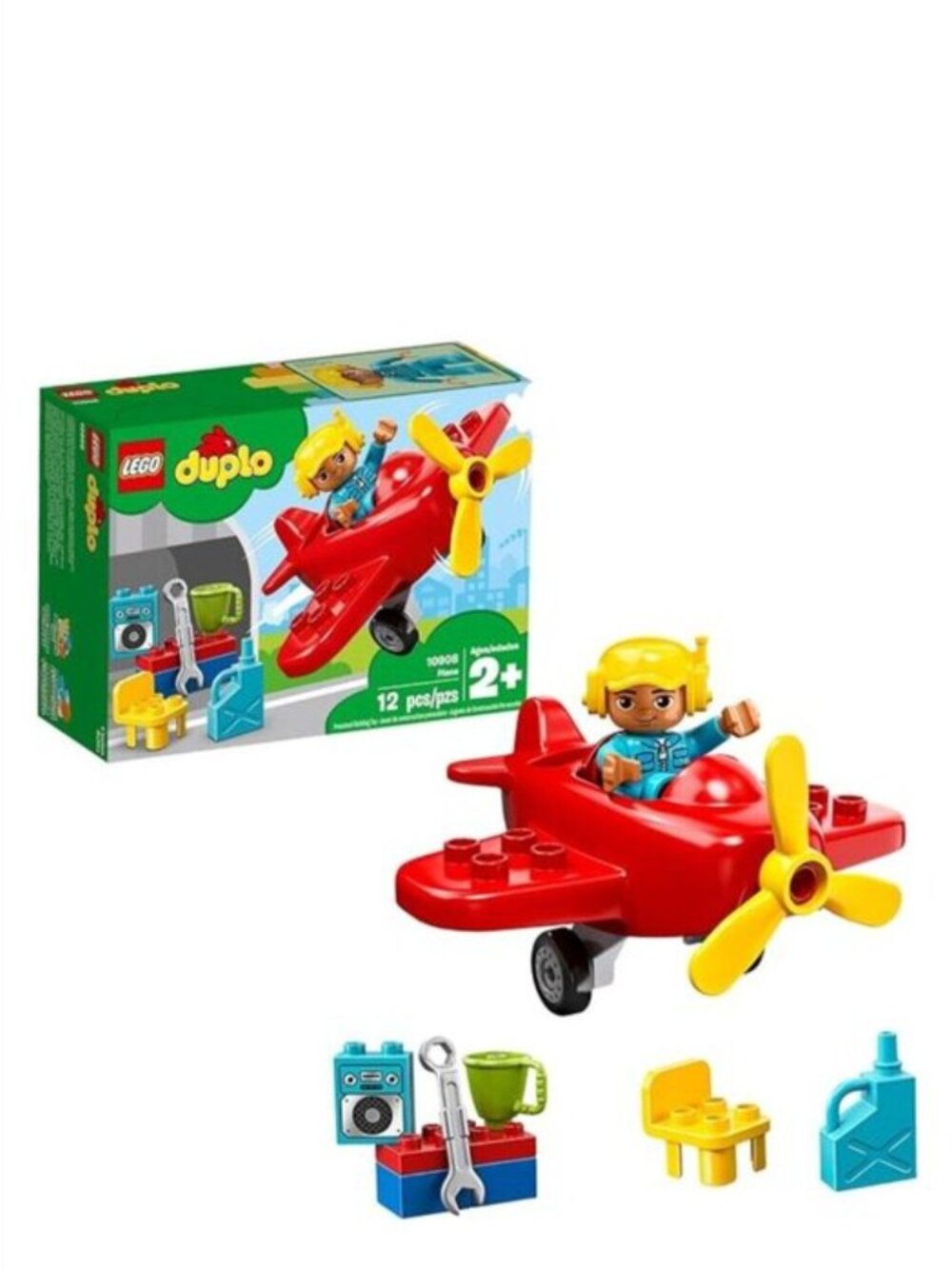 Lego DUPLO Plane 10908 Building Playset  New In Box